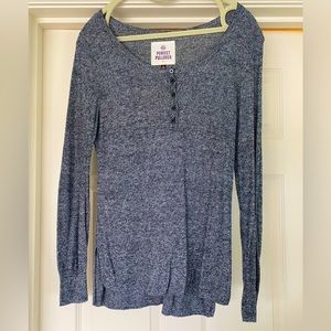Salt & pepper perfect pullover sweater